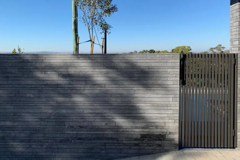 Composite Wood Batten Gate | Featured Image for the Architectural Screening Page of COEN Composite Wood.